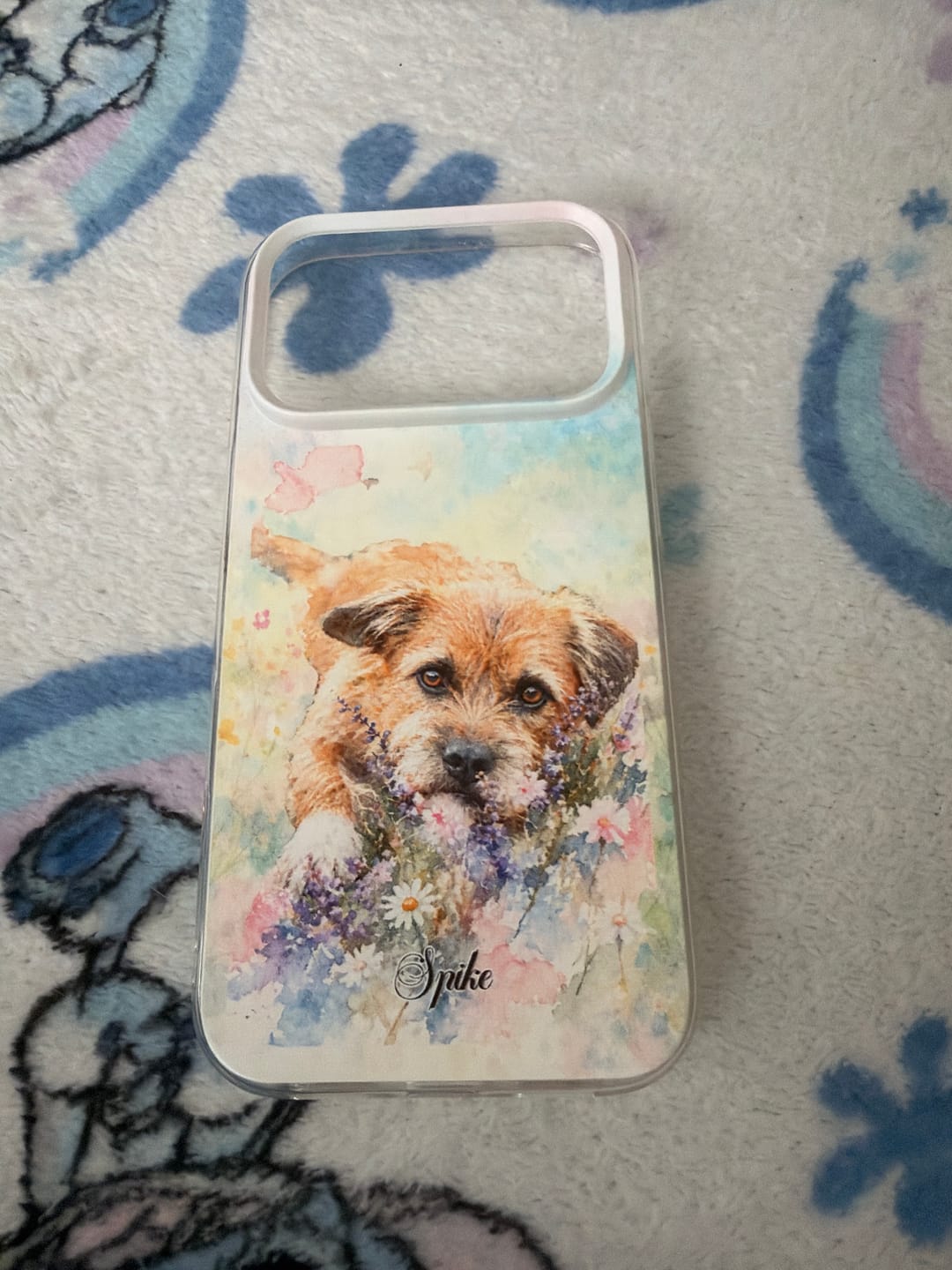 Customer photo review of Personalisierte Handyhülle - Aquarell