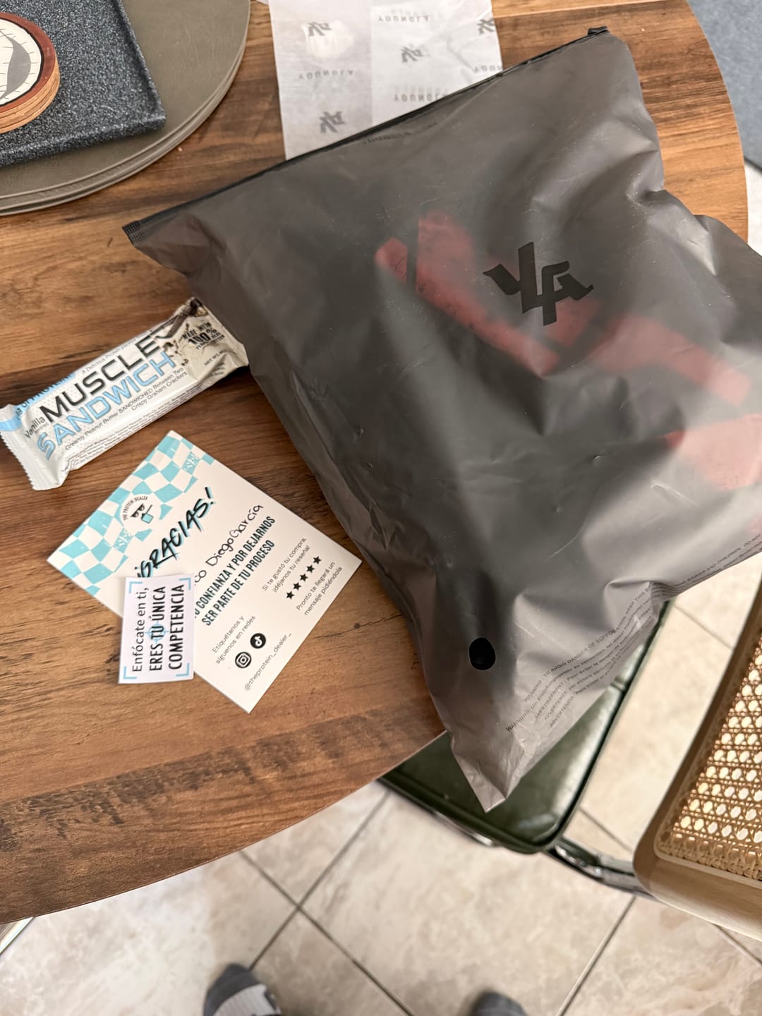 Customer photo review of AOT© x YLA BAGGY JOGGERS #2128