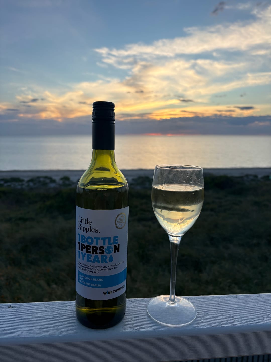 Customer photo review of Zero Sugar Sauvignon Blanc – Australian White Wine | 6 Pack