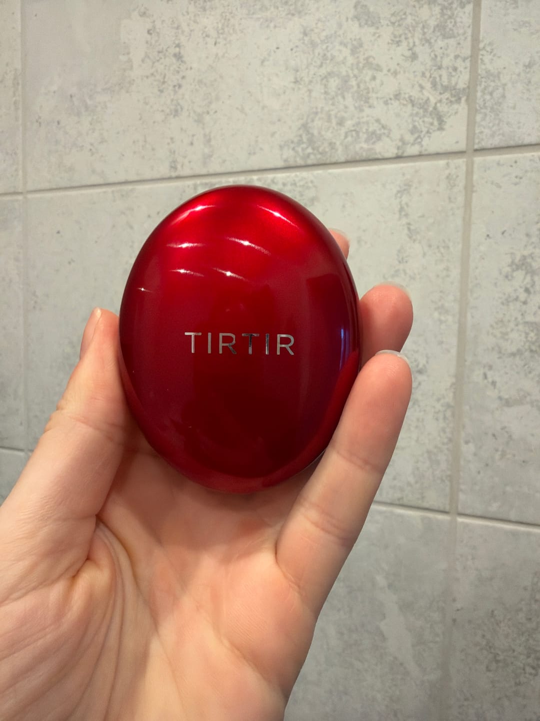 Customer photo review of Noturīgs kušons ar daļēji matētu noslēguma akcentu TIRTIR Mask Fit Red Cushion SPF40 PA++
