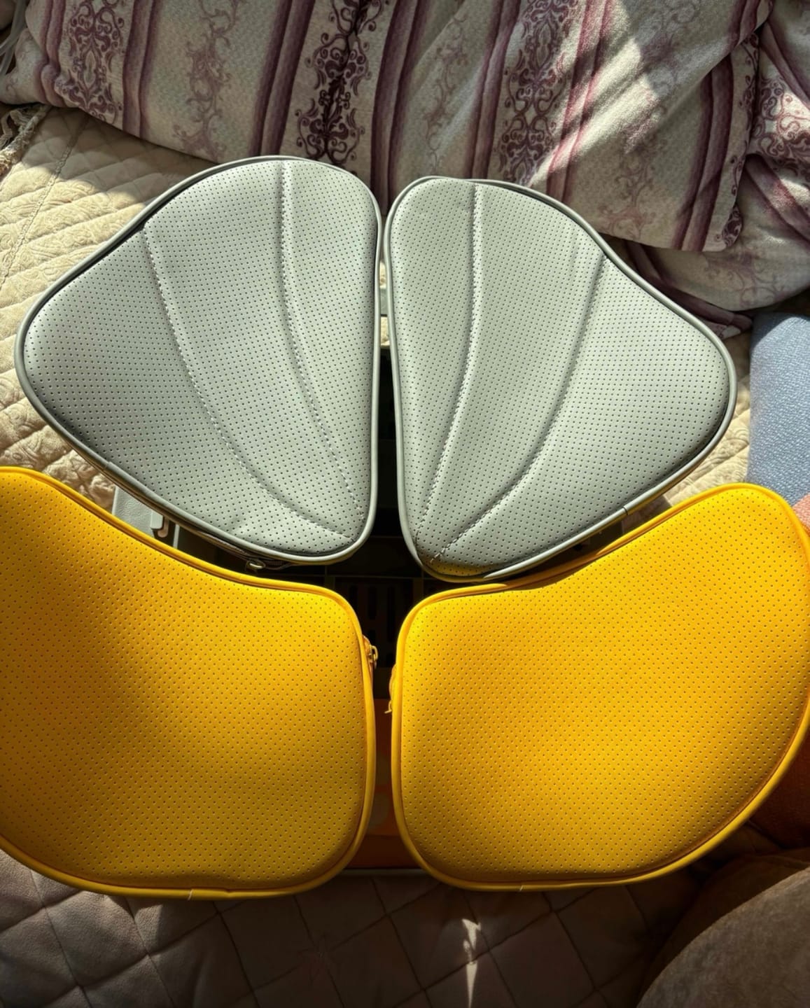 Customer photo review of “Four-Leaf Clover” Ergonomic Lumbar Support Cushion