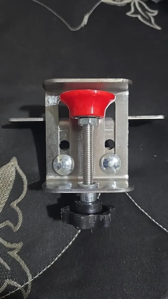 Customer photo review of Cabinet Door Mounting Jig, Stainless Steel