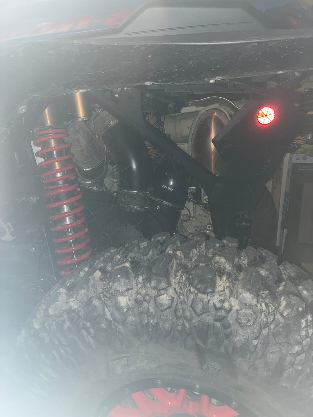 Customer photo review of RPM X3 "SHORTY" Reduced Height Silicone Clutch Exhaust Vent Silicone