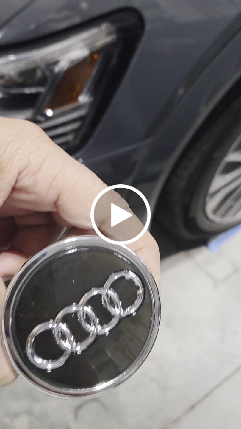 Customer video review of Audi Floating Center Caps