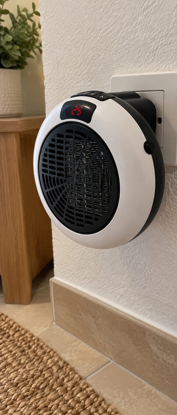 Customer photo review of Mini Calefactor Portátil 1350 W con Mando a Distancia
