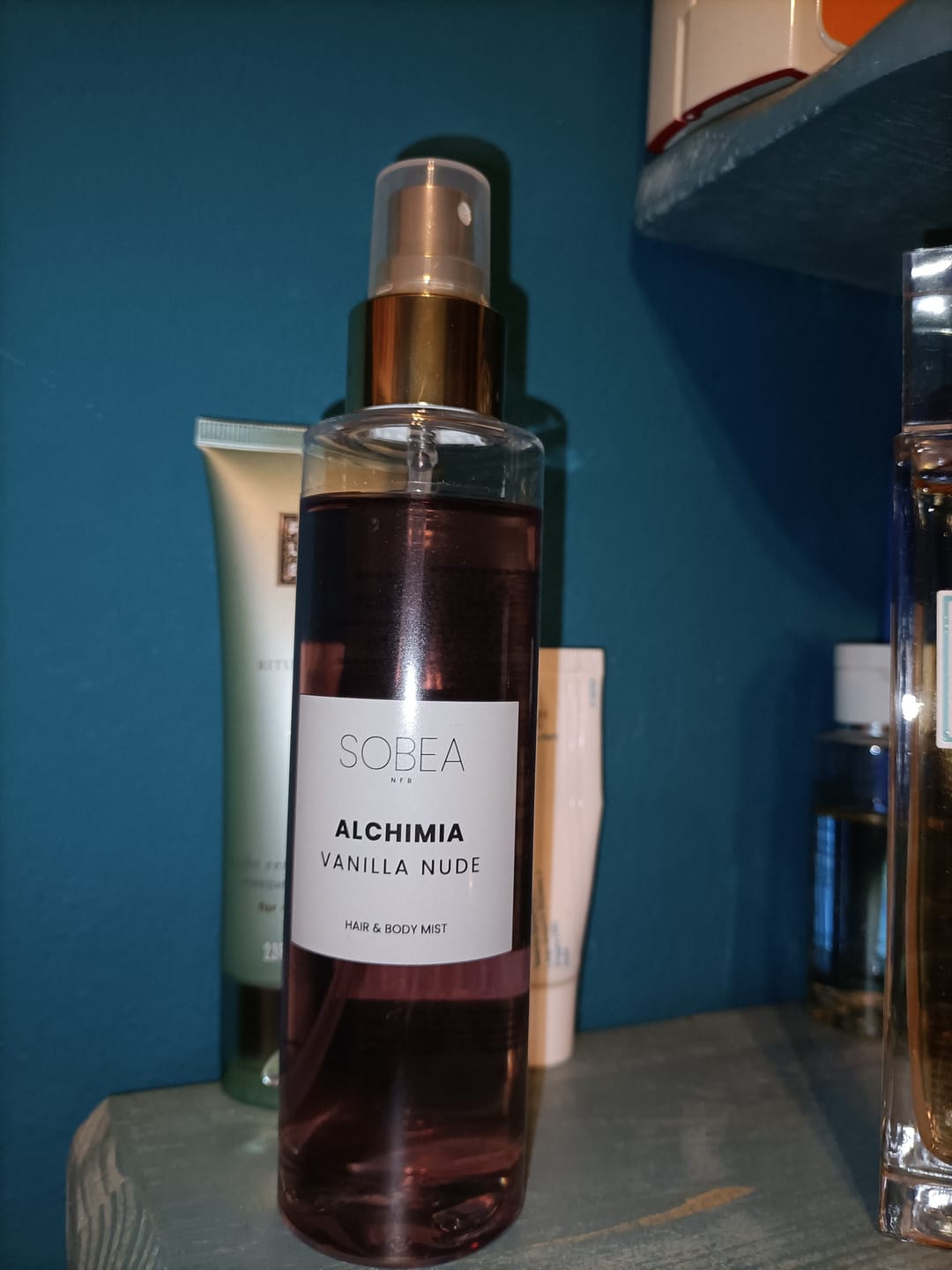 Customer photo review of ALCHIMIA Hair & Body Mist