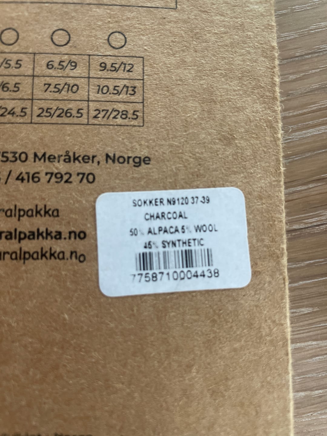 Customer photo review of Finesse sokken