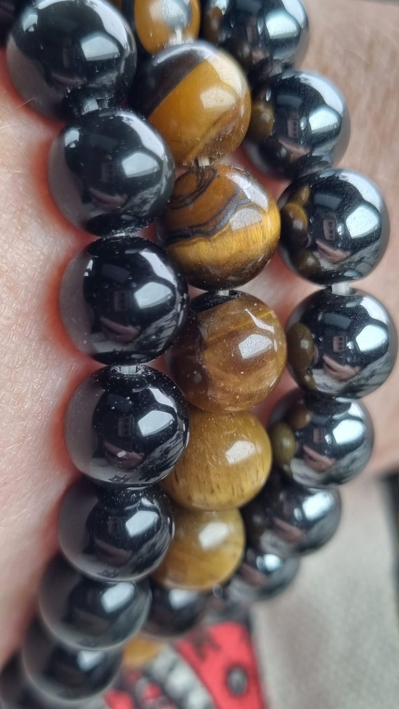 Customer photo review of Bracelet Obsidienne Oeil Céleste