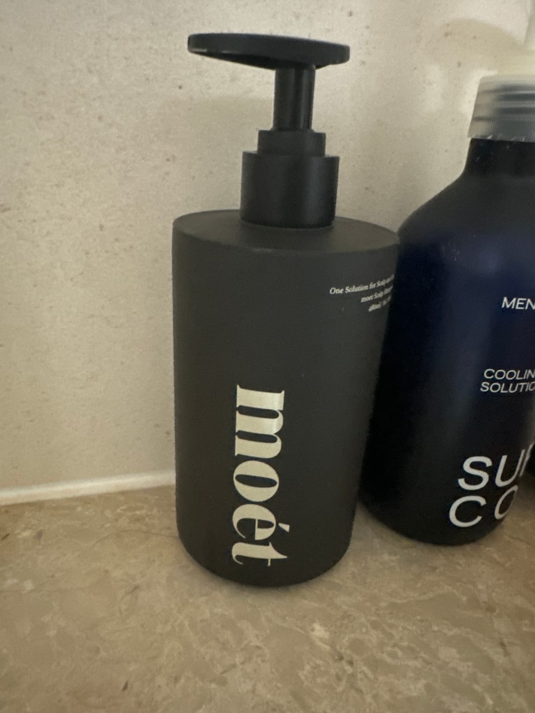 Customer photo review of moét Scalp Shampoo — Sulfate-Free Scalp Care 480ml
