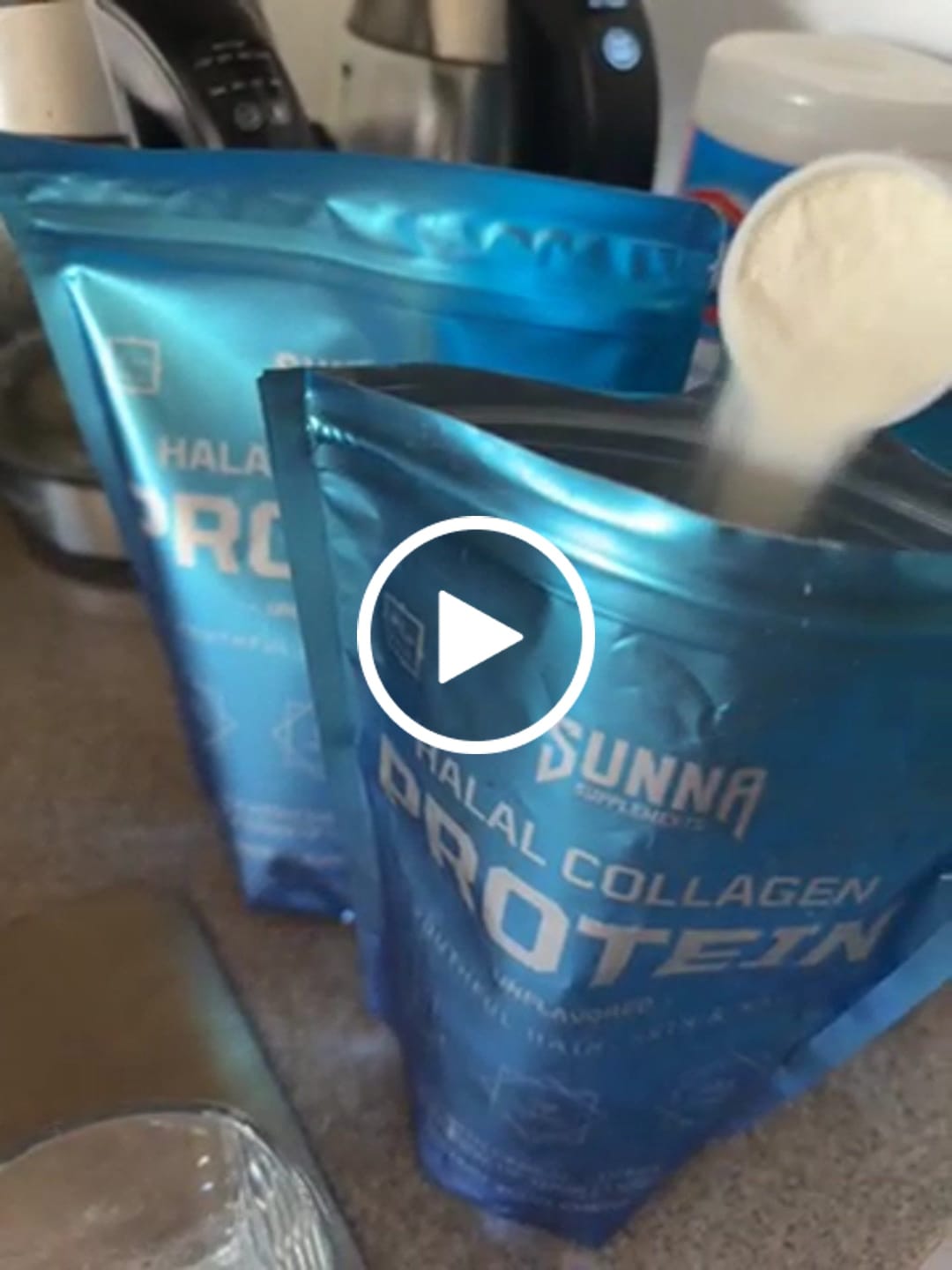 Customer video review of Halal Collagen Protein