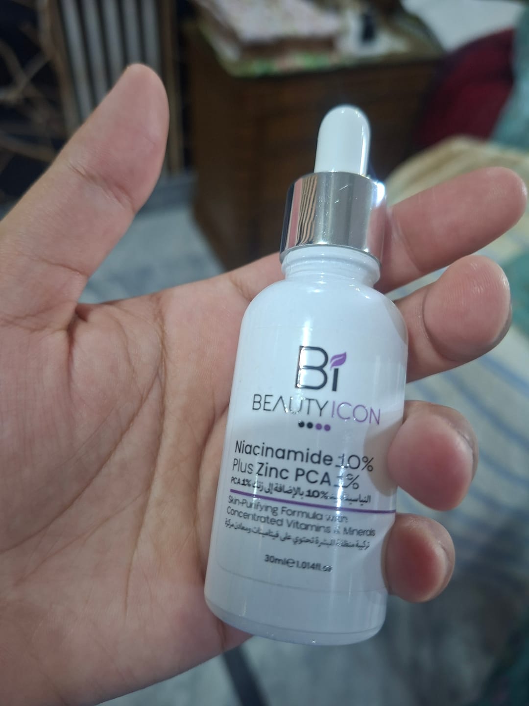 Customer photo review of Niacinamide 10% Plus Zinc PCA 1%
