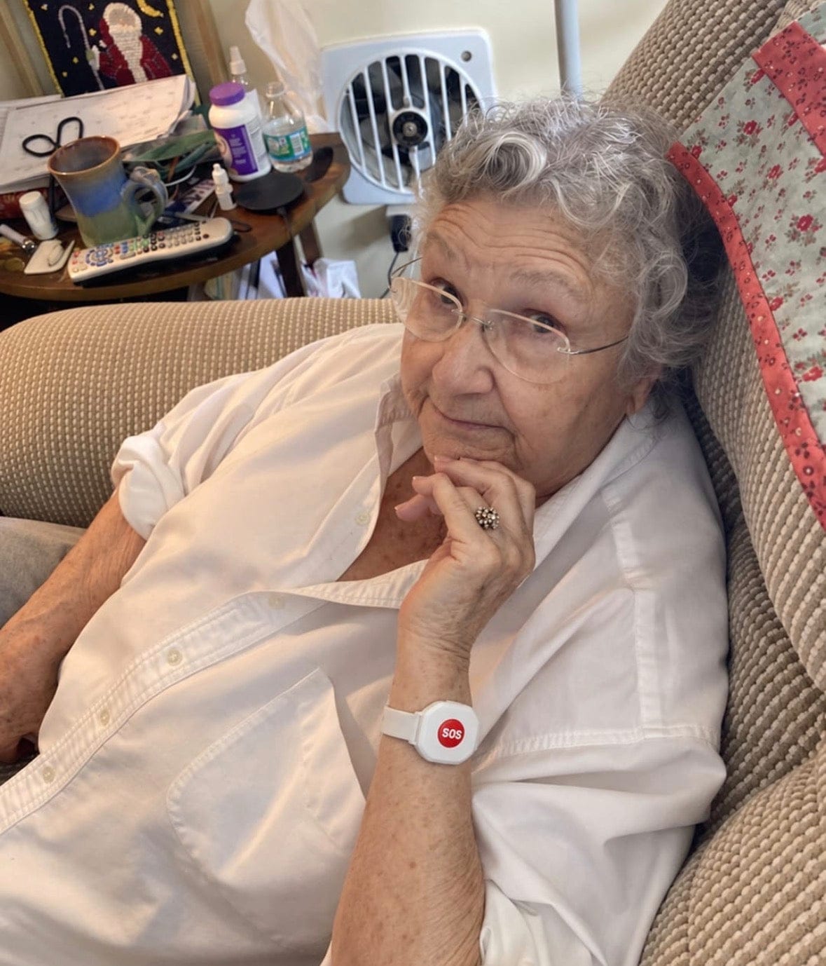 Customer photo review of Snoova SafeTap™ – SOS Alert Bracelet for Seniors