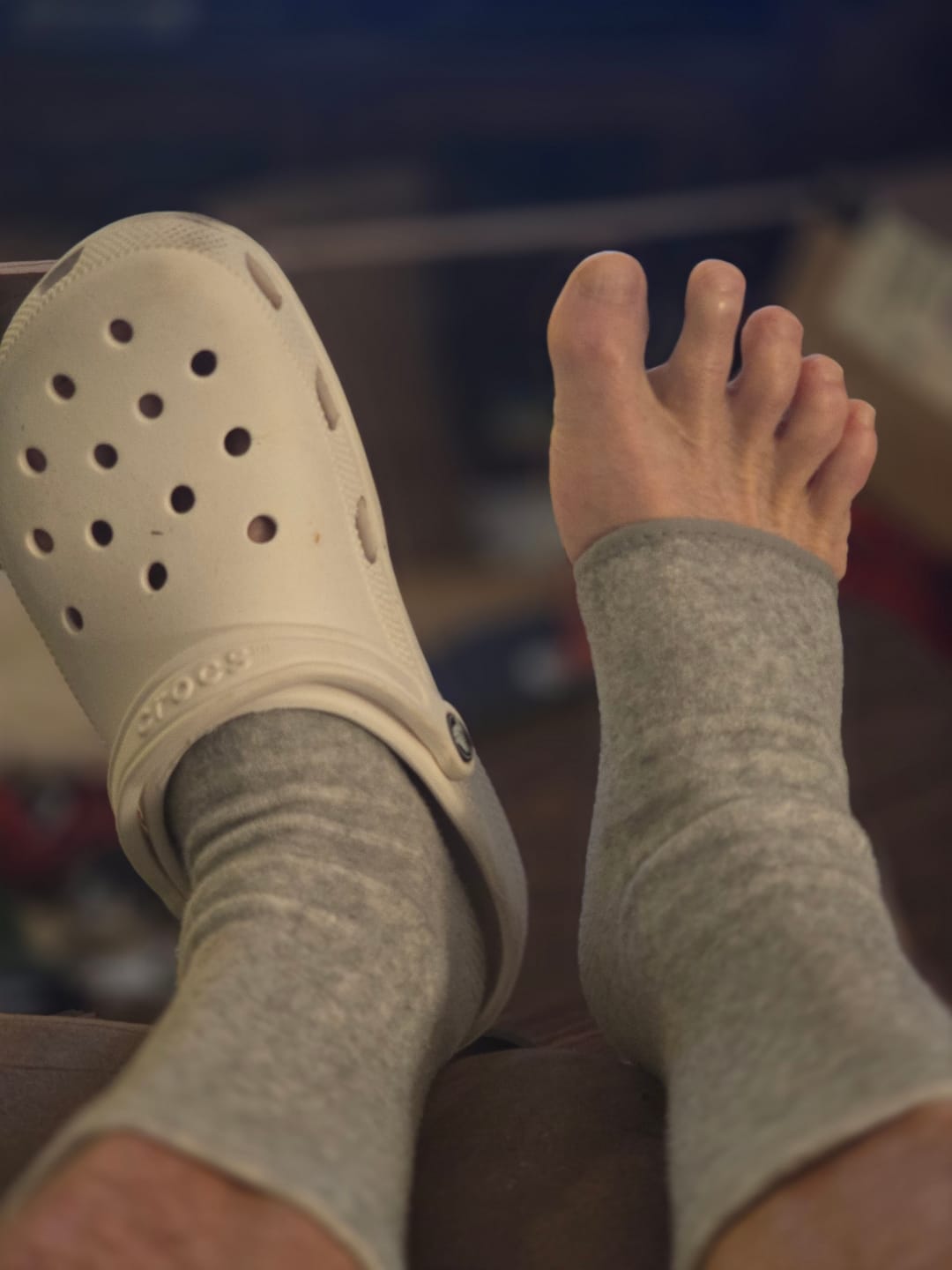 Customer photo review of Premium Anti-Fatigue Bamboo Footsleeves