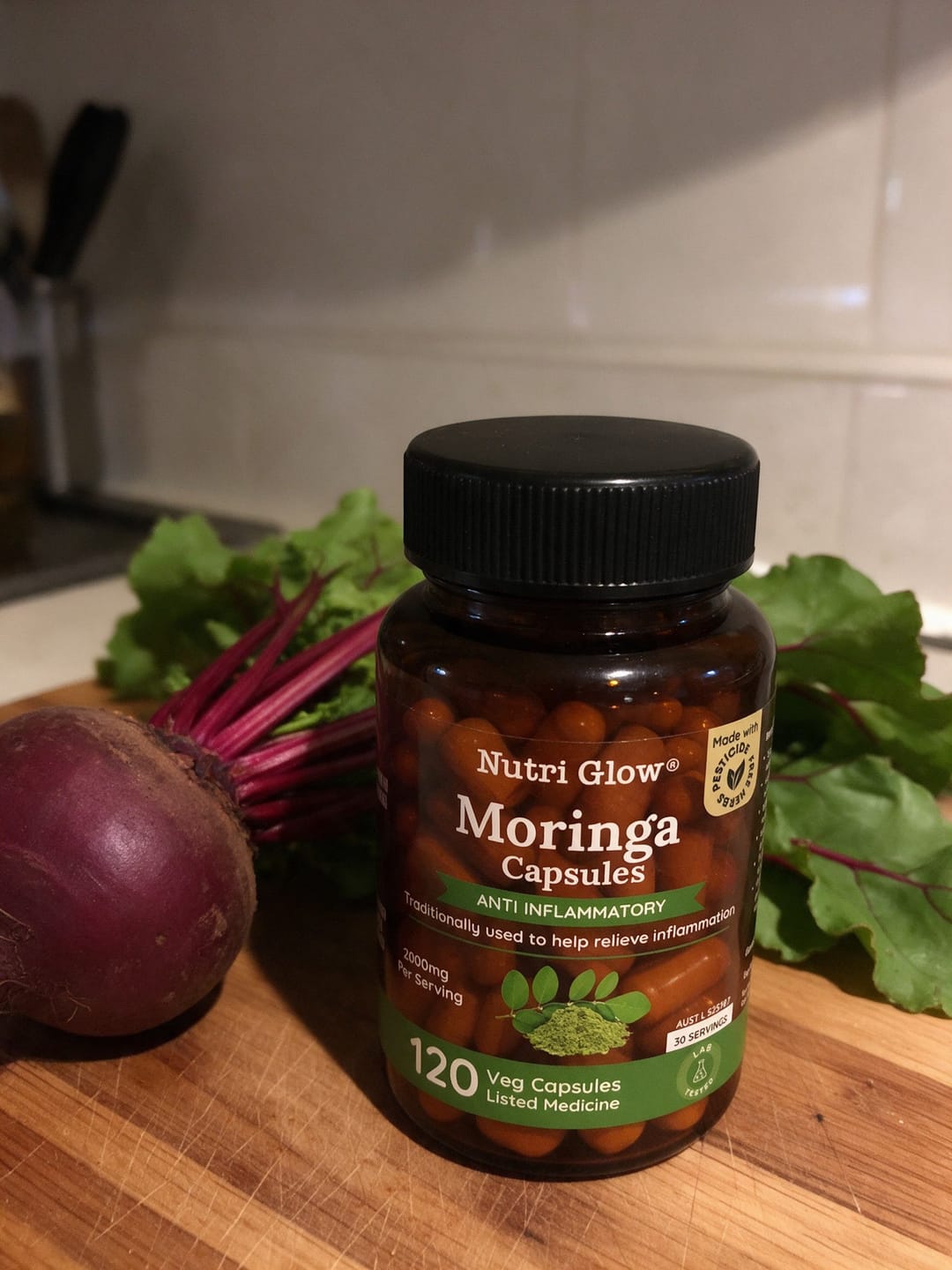 Customer photo review of Nutri Glow Moringa 120 Capsules TGA Listed