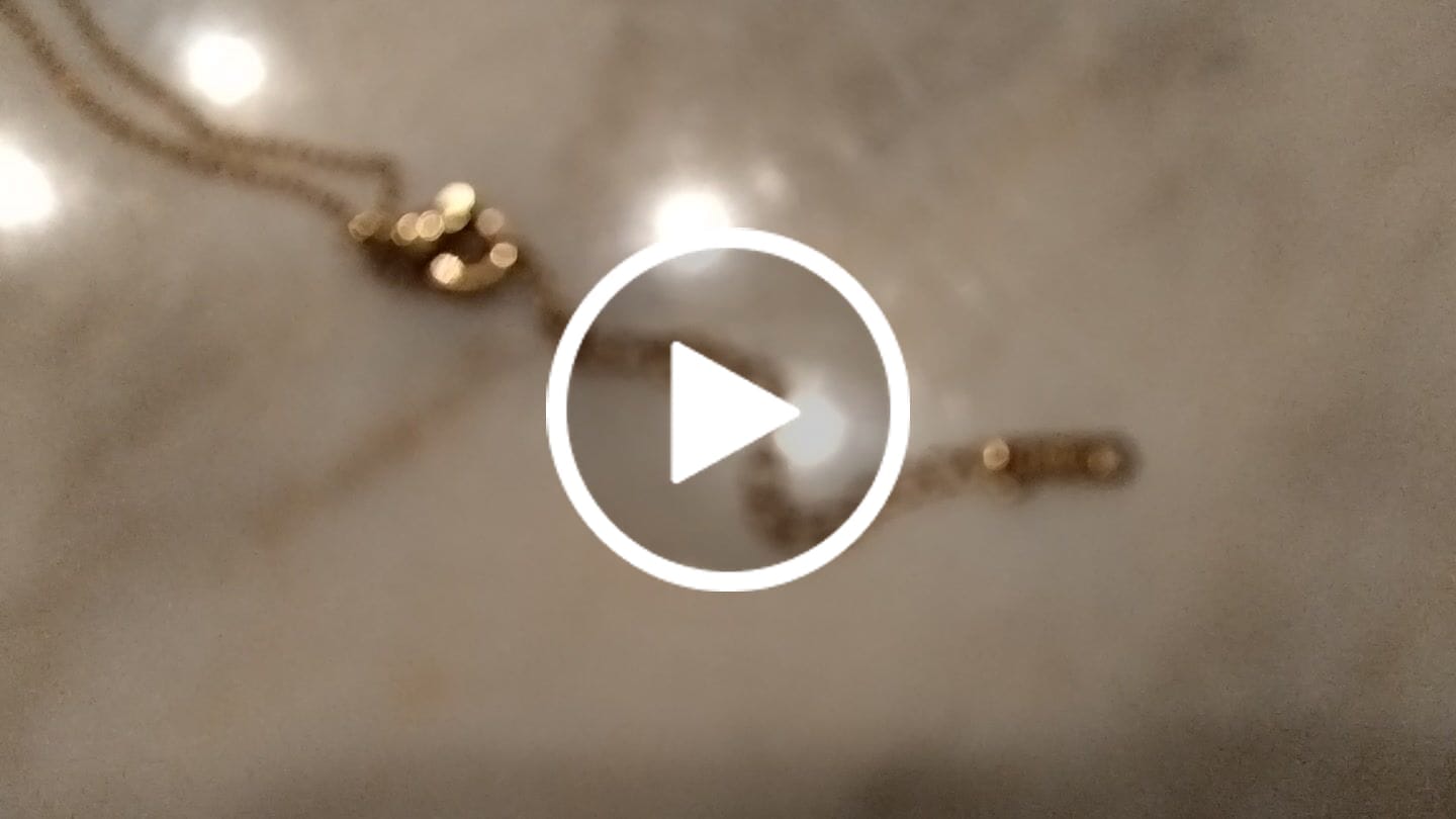 Customer video review of Rubin Halskette - 14K Goldkette