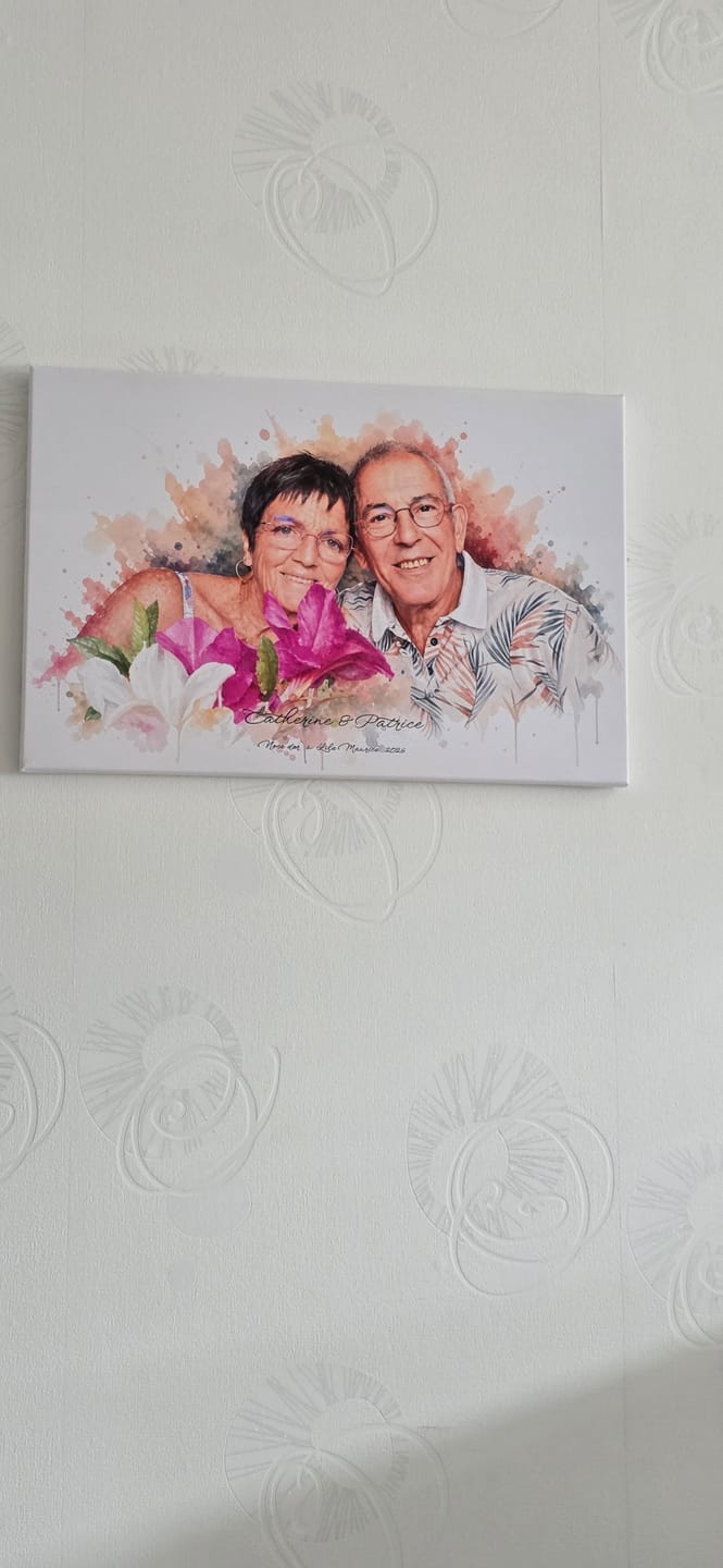 Customer photo review of Votre photo en œuvre d'art – avec aperçu en direct, sur poster ou toile