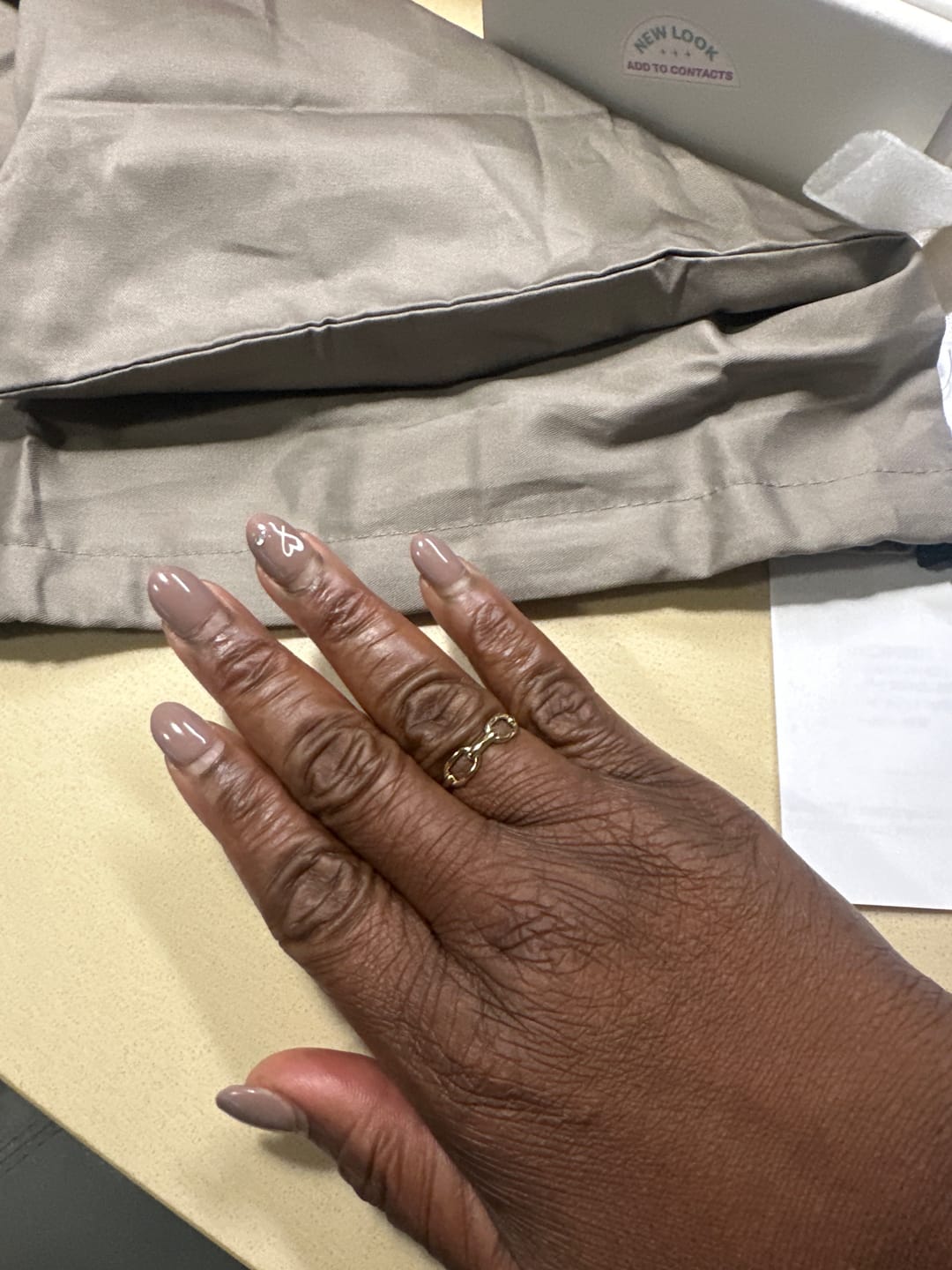 Customer photo review of Paper Clip Ring