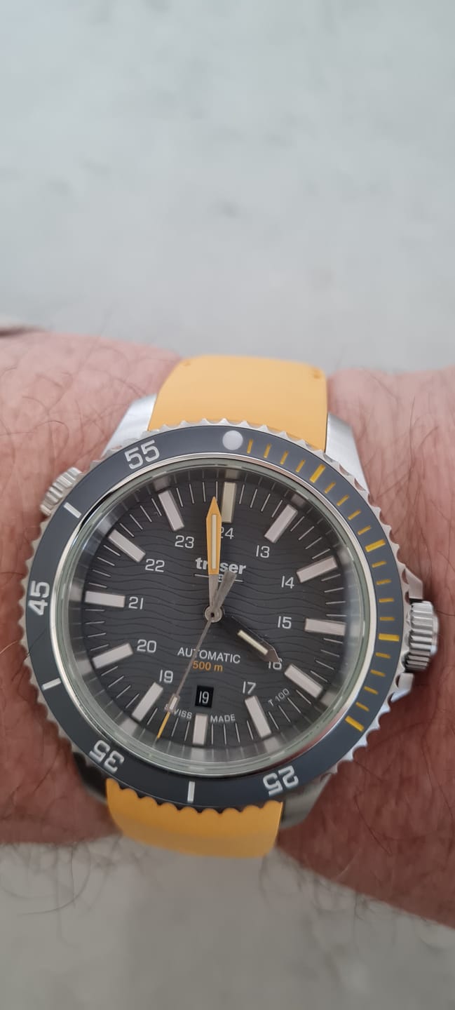 Customer photo review of P67 Diver Automatic T100 Grey - 110331
