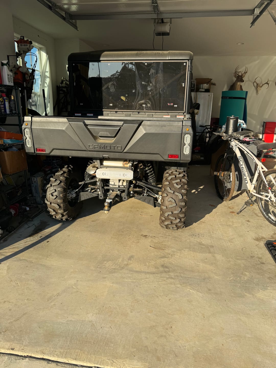 Customer photo review of CFMoto Wheel Spacers — UForce 1000