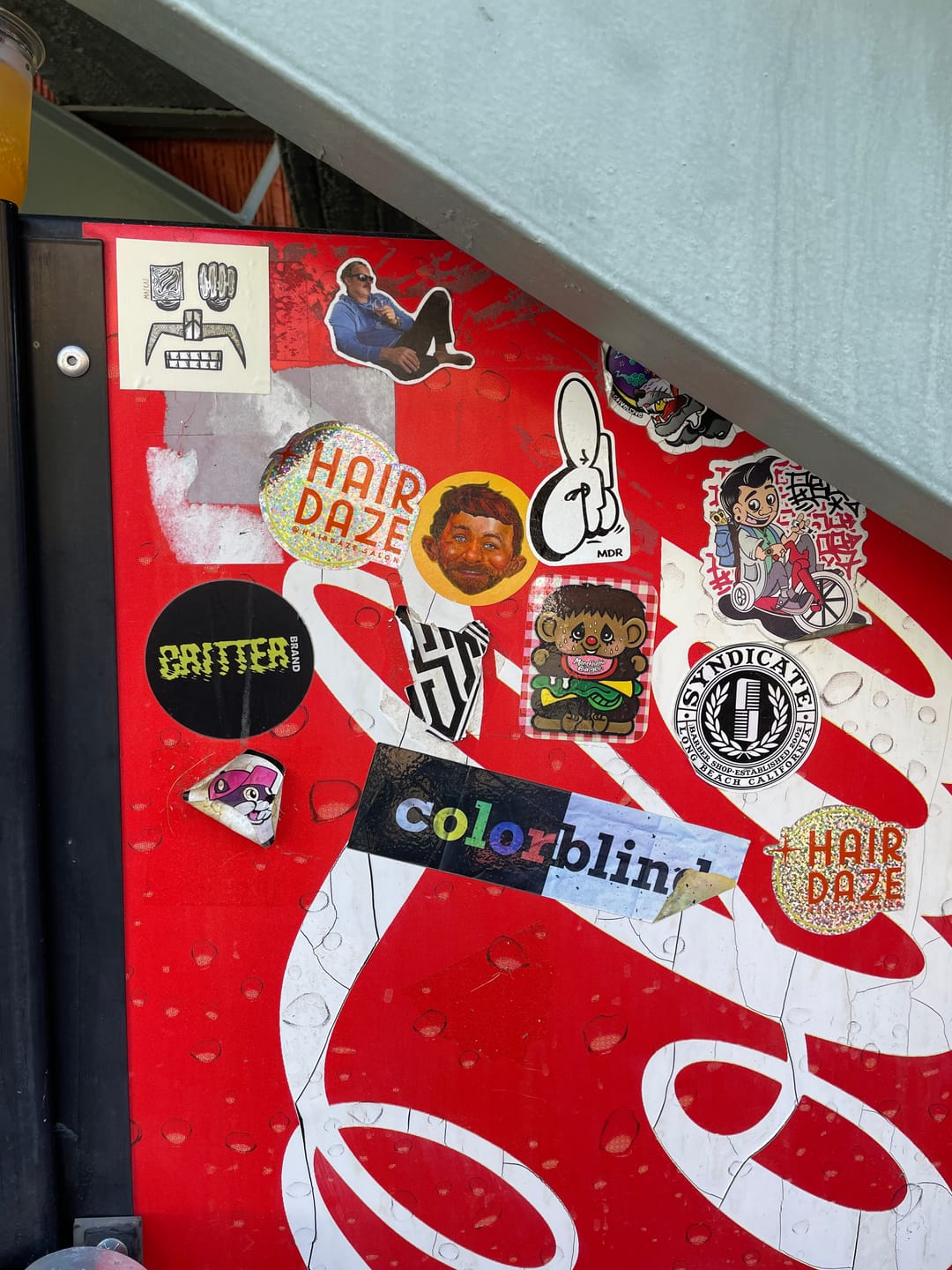 Customer photo review of Cut to Shape Stickers