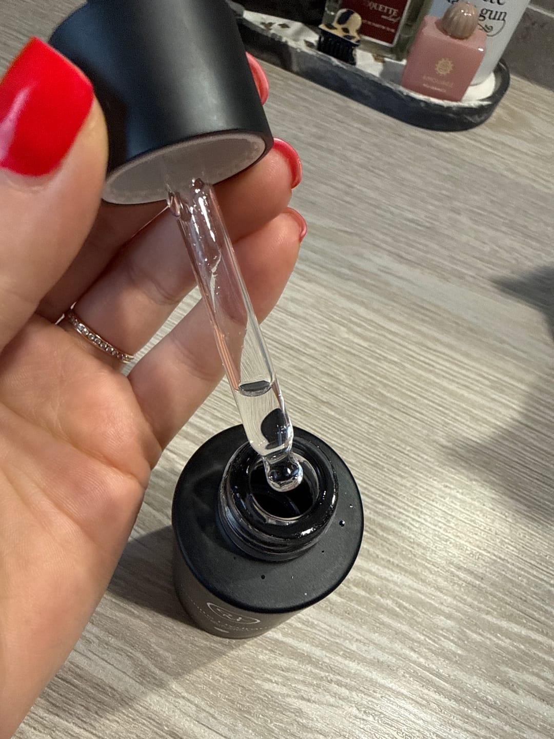 Customer photo review of Intensyviai drėkinantis veido ir kaklo serumas 30ml