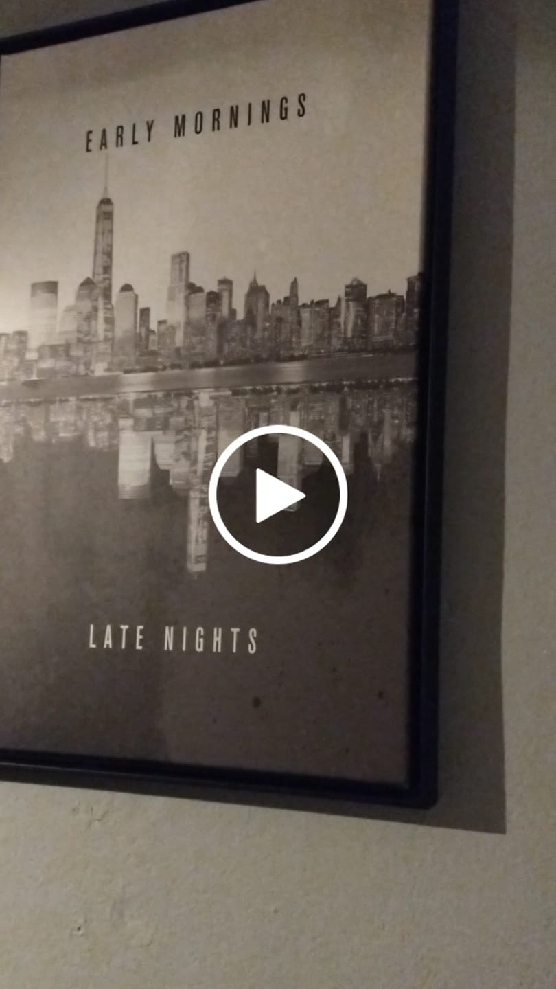 Customer video review of Early Mornings, Late Nights | Obraz