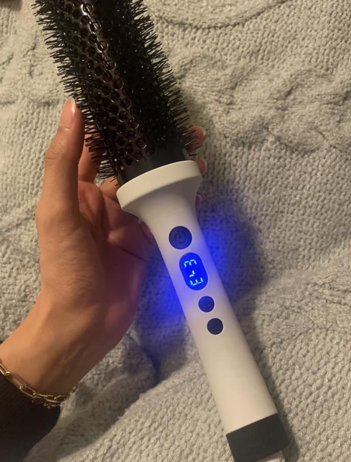 Customer photo review of BONDI BOOST INFRARED HEATED THERMAL LONG BARREL BRUSH