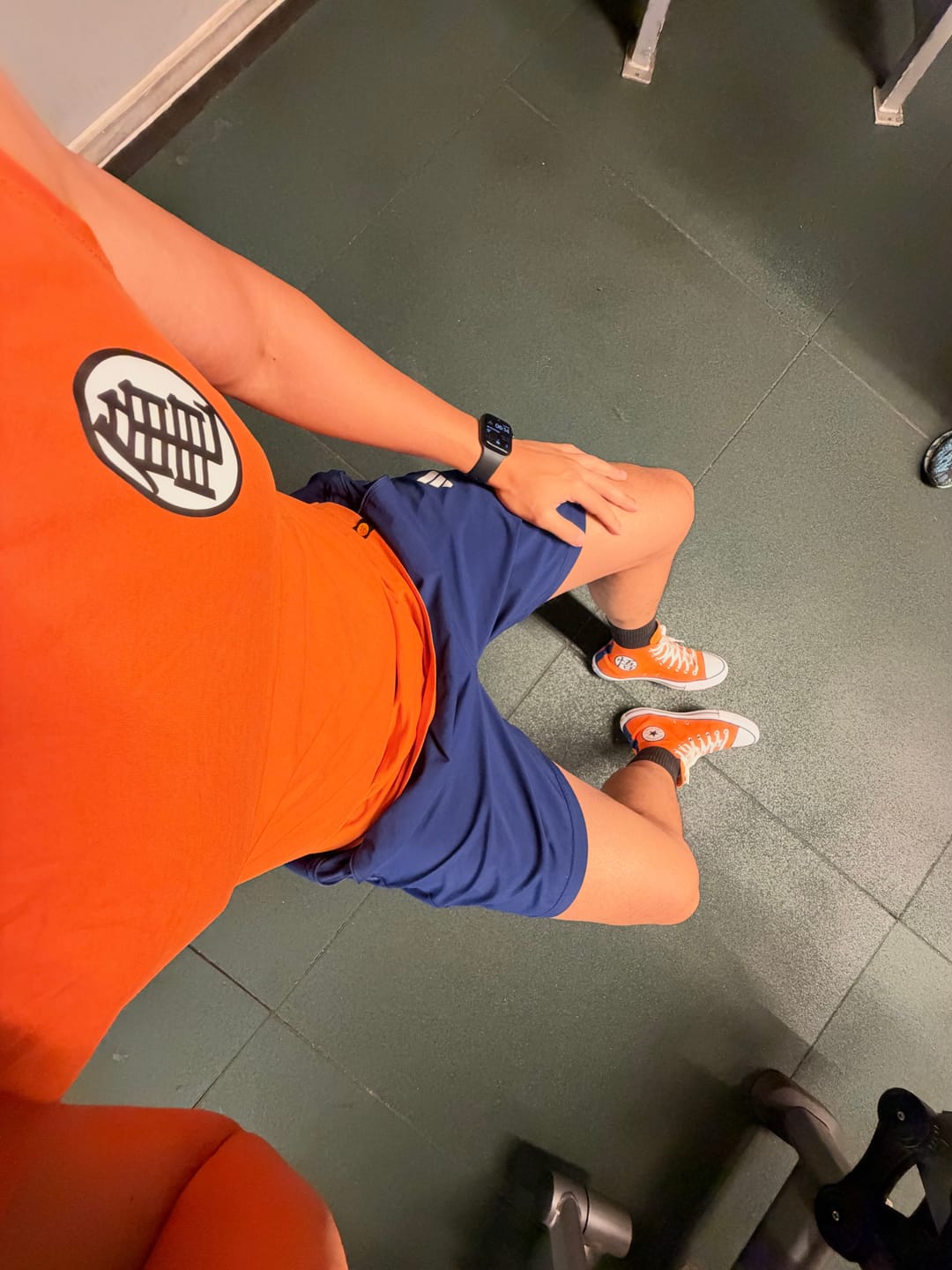 Customer photo review of Zapatilla  Converse Chuck Taylor Hi Goku Unisex Naranjo