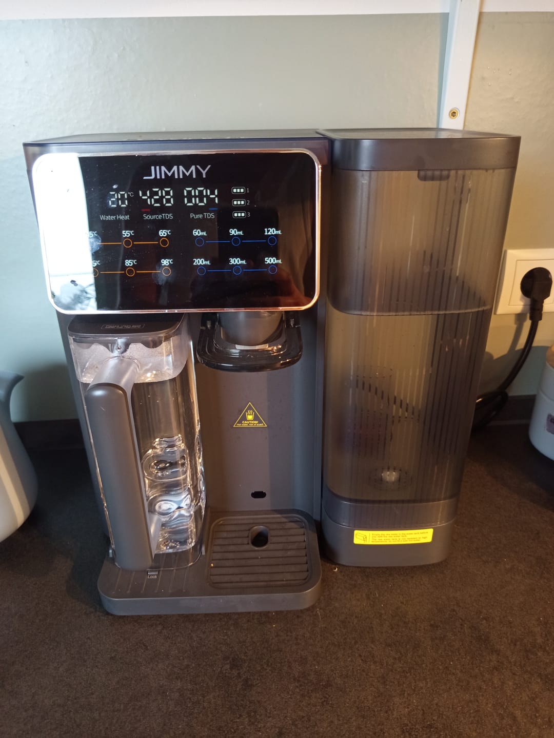 Customer photo review of R9 Countertop Reverse Osmosis Water Purifier