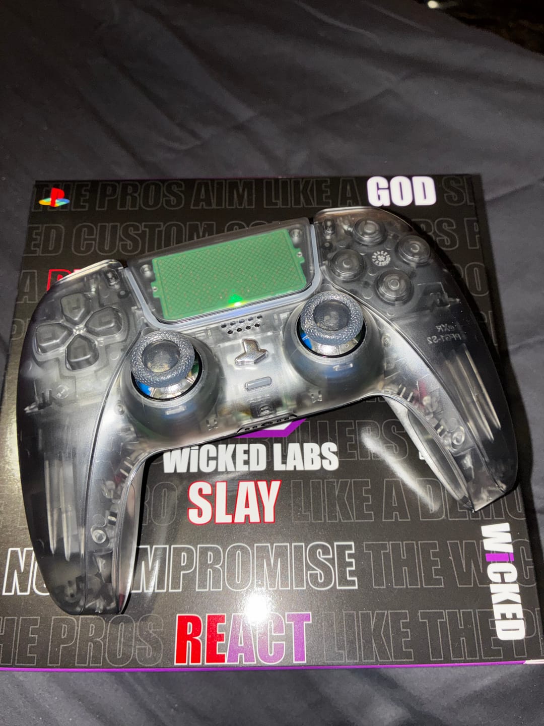 Customer photo review of PS5 CONTROLLER CUSTOMISER