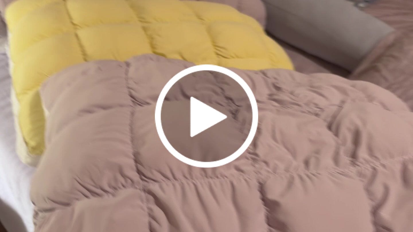 Customer video review of Puff Pillow