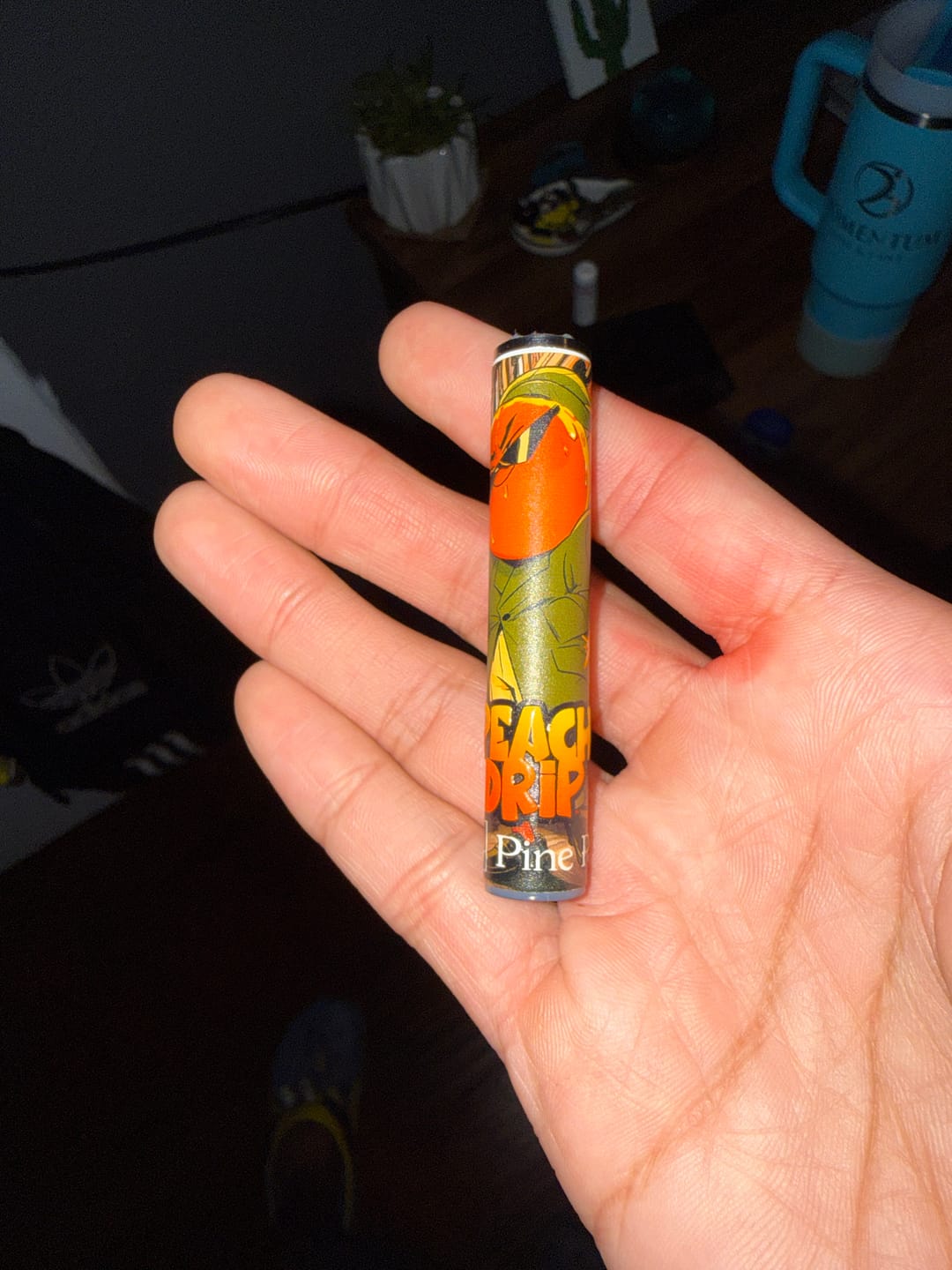 Customer photo review of Peach Drip Live Rosin Disposable 0.5g