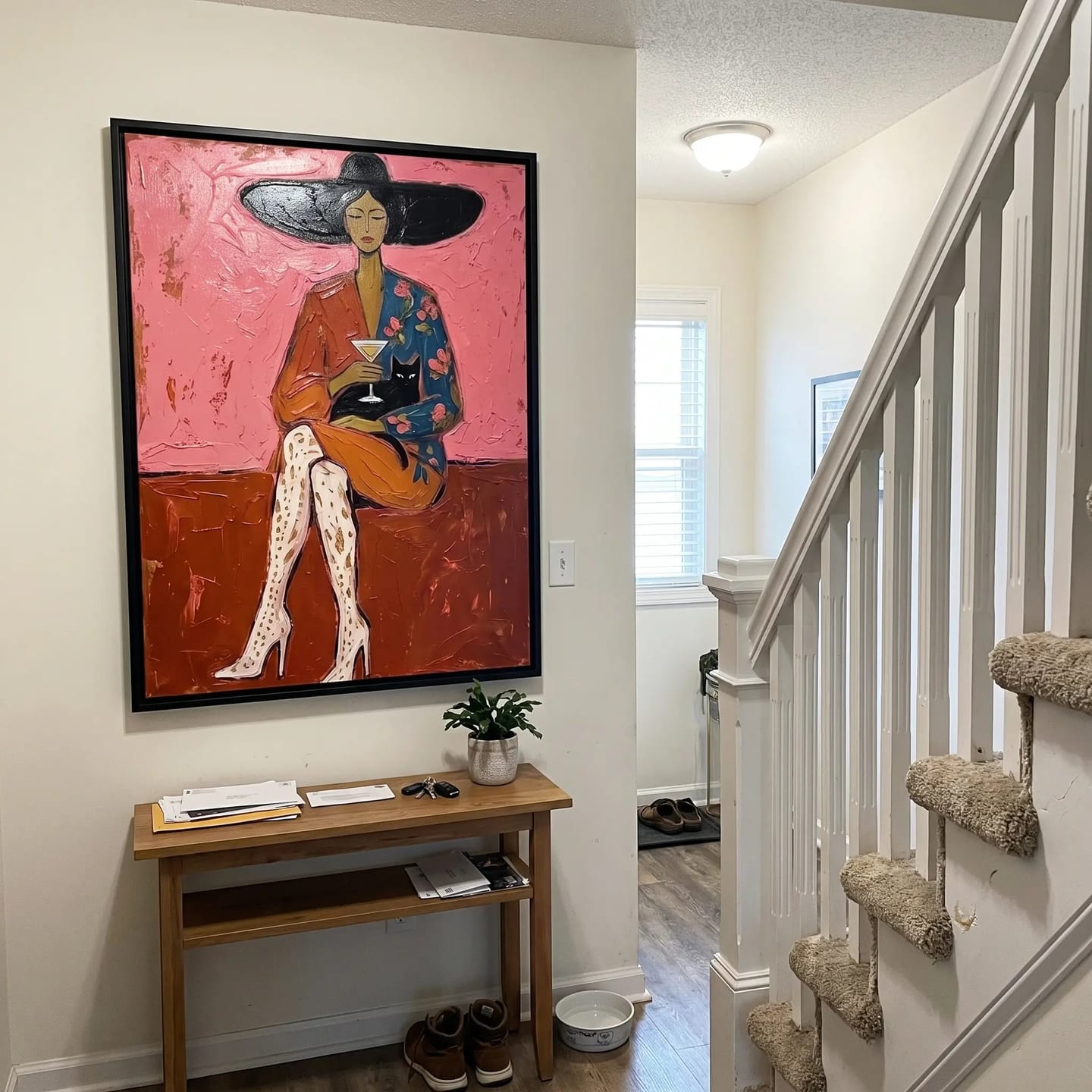 Customer photo review of Pop Art Cocktail Cat Companion #PO054