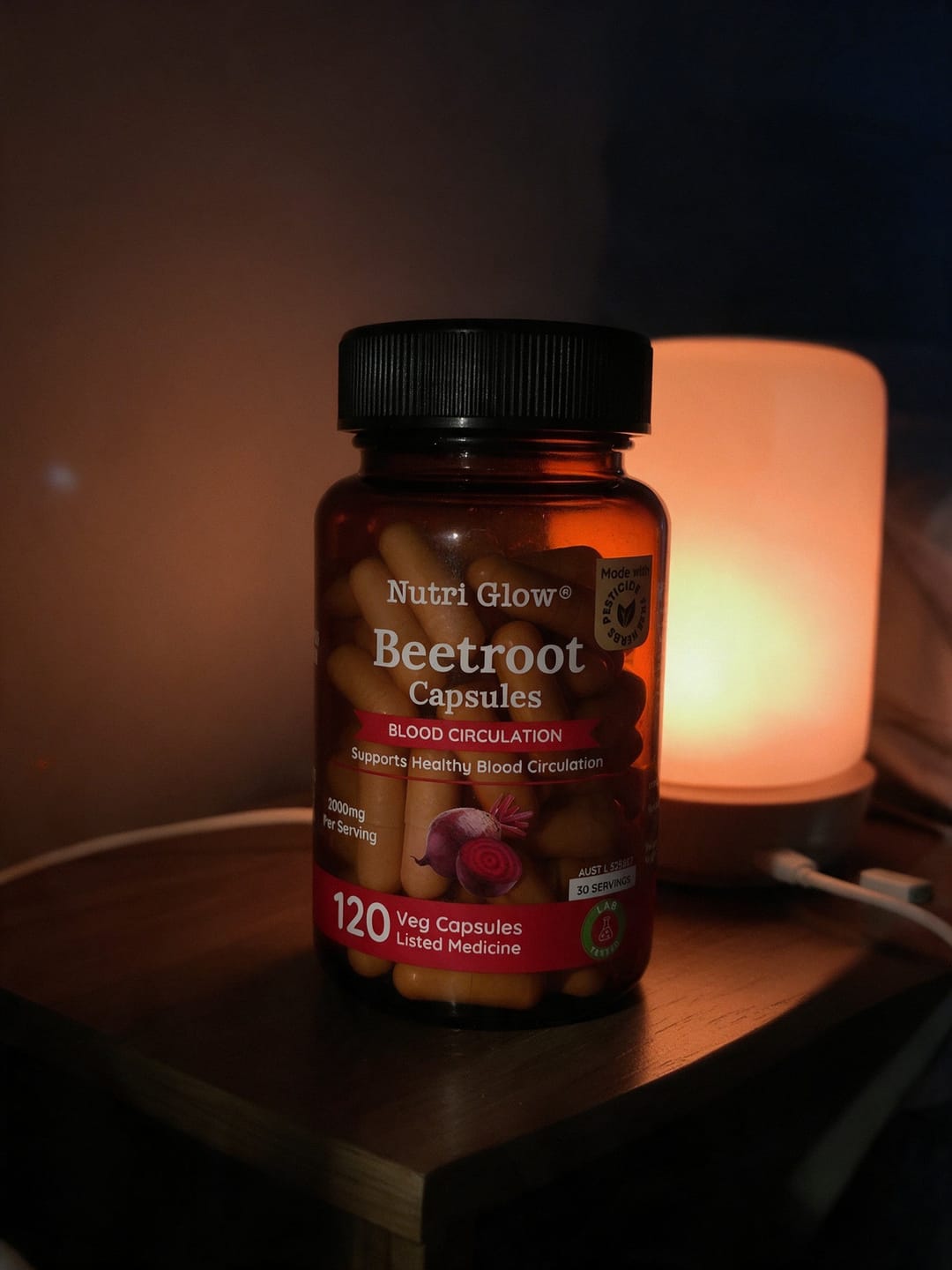 Customer photo review of Nutri Glow Beetroot 120 Capsules TGA Listed