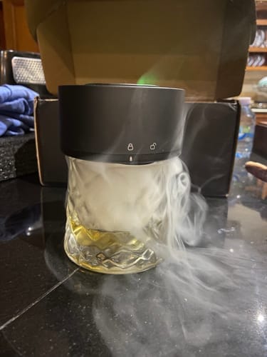 Customer photo review of Whiskey Smoker
