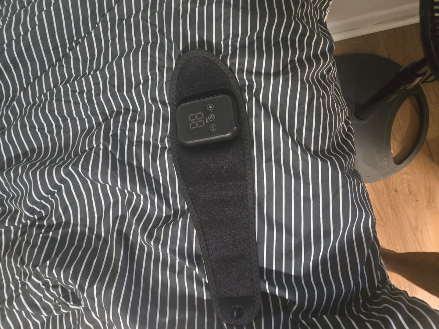 Customer photo review of Heated Wrist Wrap with Vibration Massage