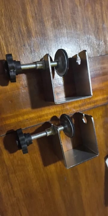 Customer photo review of Drawer Front Installation Clamps, 2-Pack
