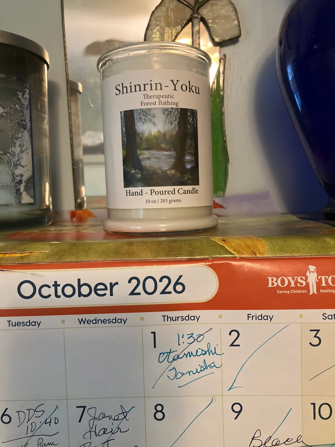 Customer photo review of Shinrin Yoku Candle Boxed