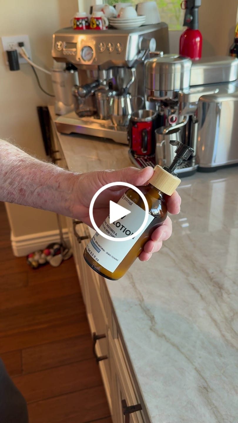 Customer video review of Calm Lavender Tallow Lotion (Chamomile & Vanilla)