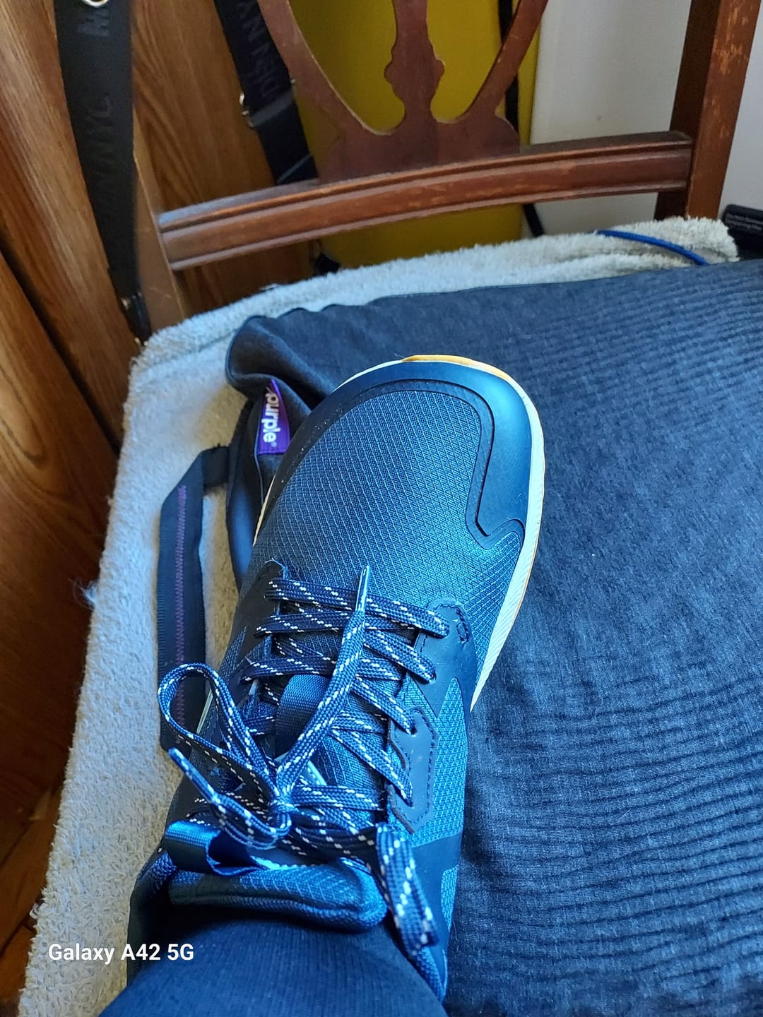 Customer photo review of Aurora - Wide Toe Sneakers