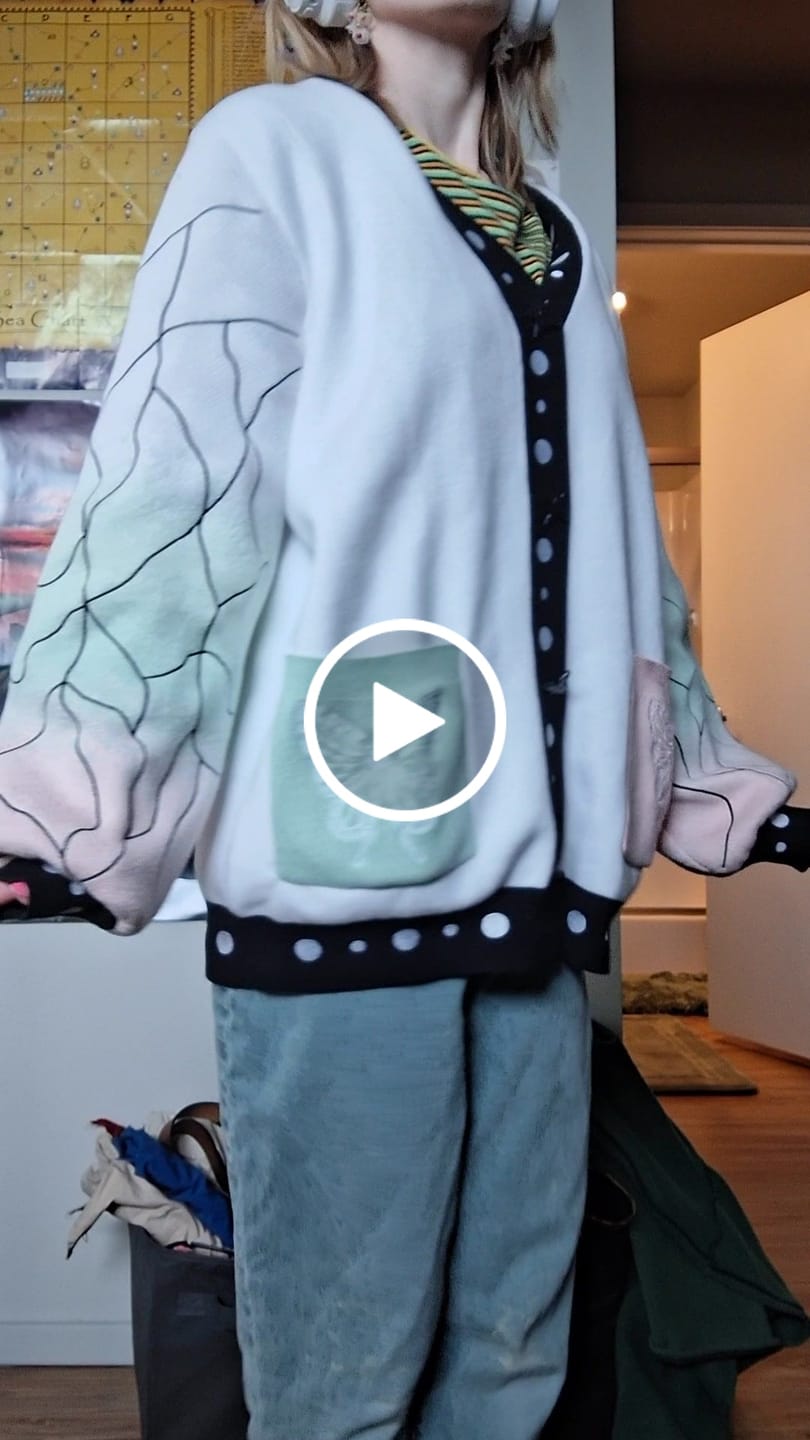 Customer video review of Dancing Butterfly Cardigan Preorder
