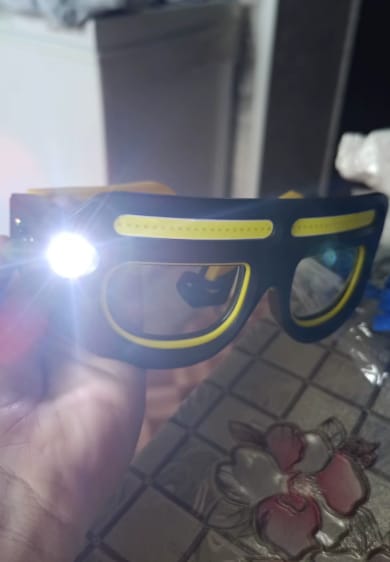 Customer photo review of BeamPro™ | Hands-Free LED Light Glasses