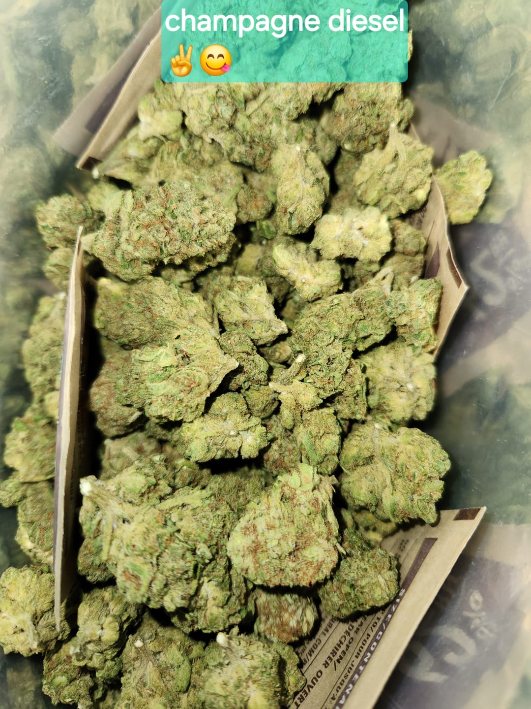 Customer photo review of Cheap THCA Flower Quarter Pound