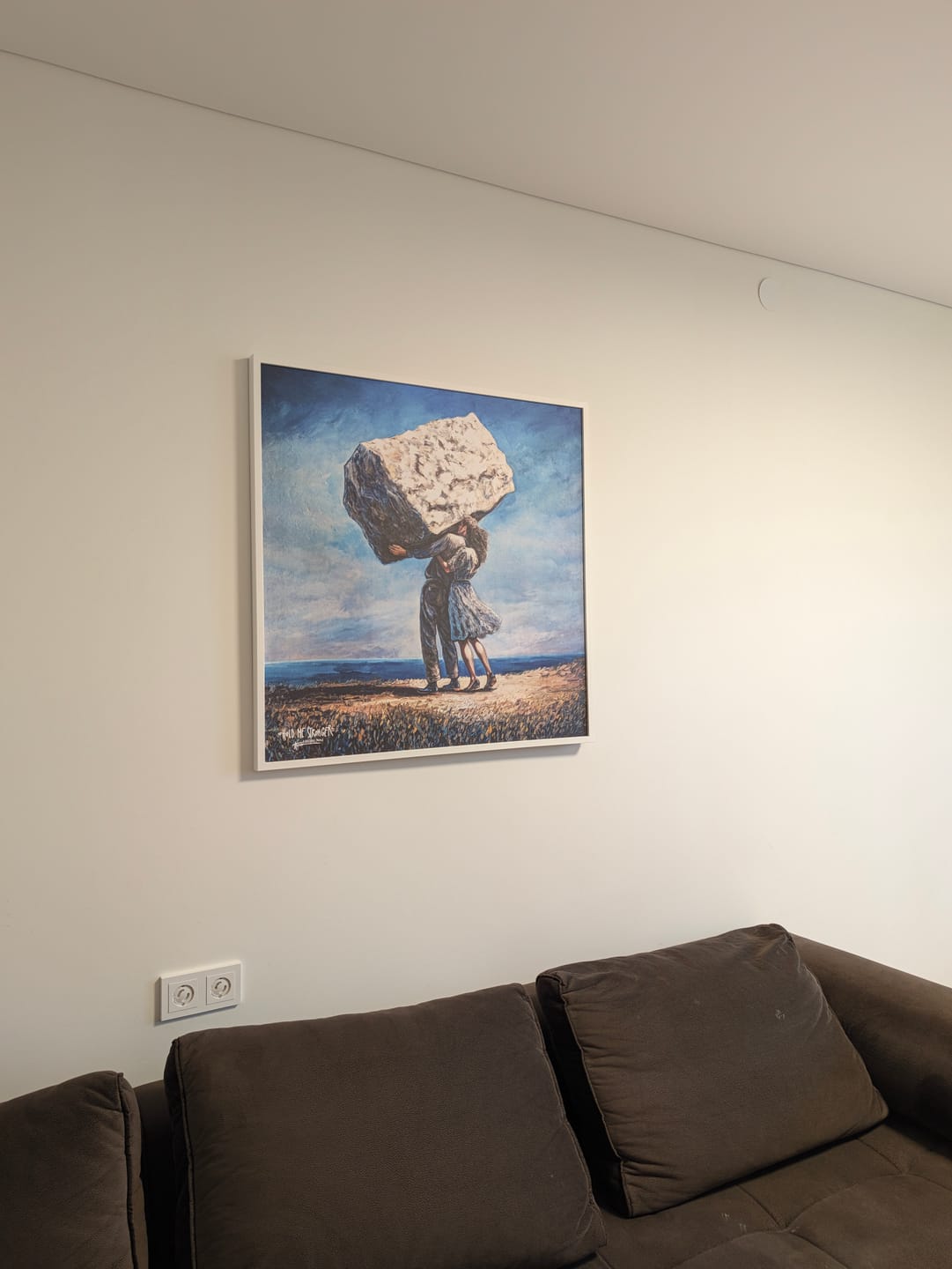 Customer photo review of Paveikslas “Hold Me Stronger"