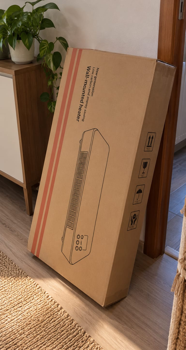 Customer photo review of Climatizador de Pared 2 en 1 - 1800W