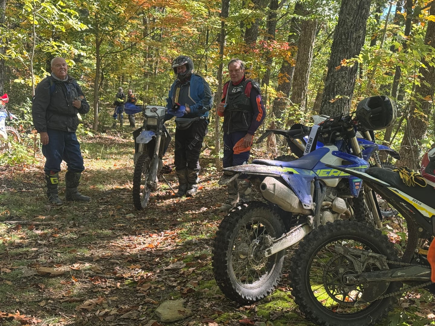 Customer photo review of The Valorie Moto/MTB Goggle - Clear Lens