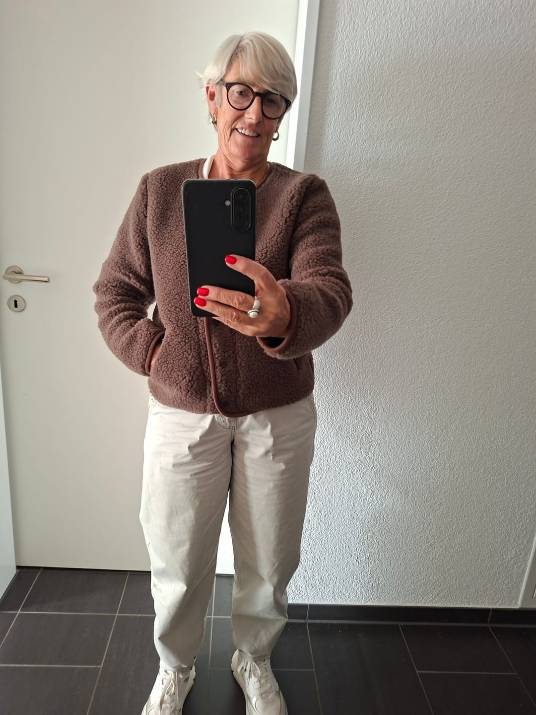 Customer photo review of Jacke 100% Wolle