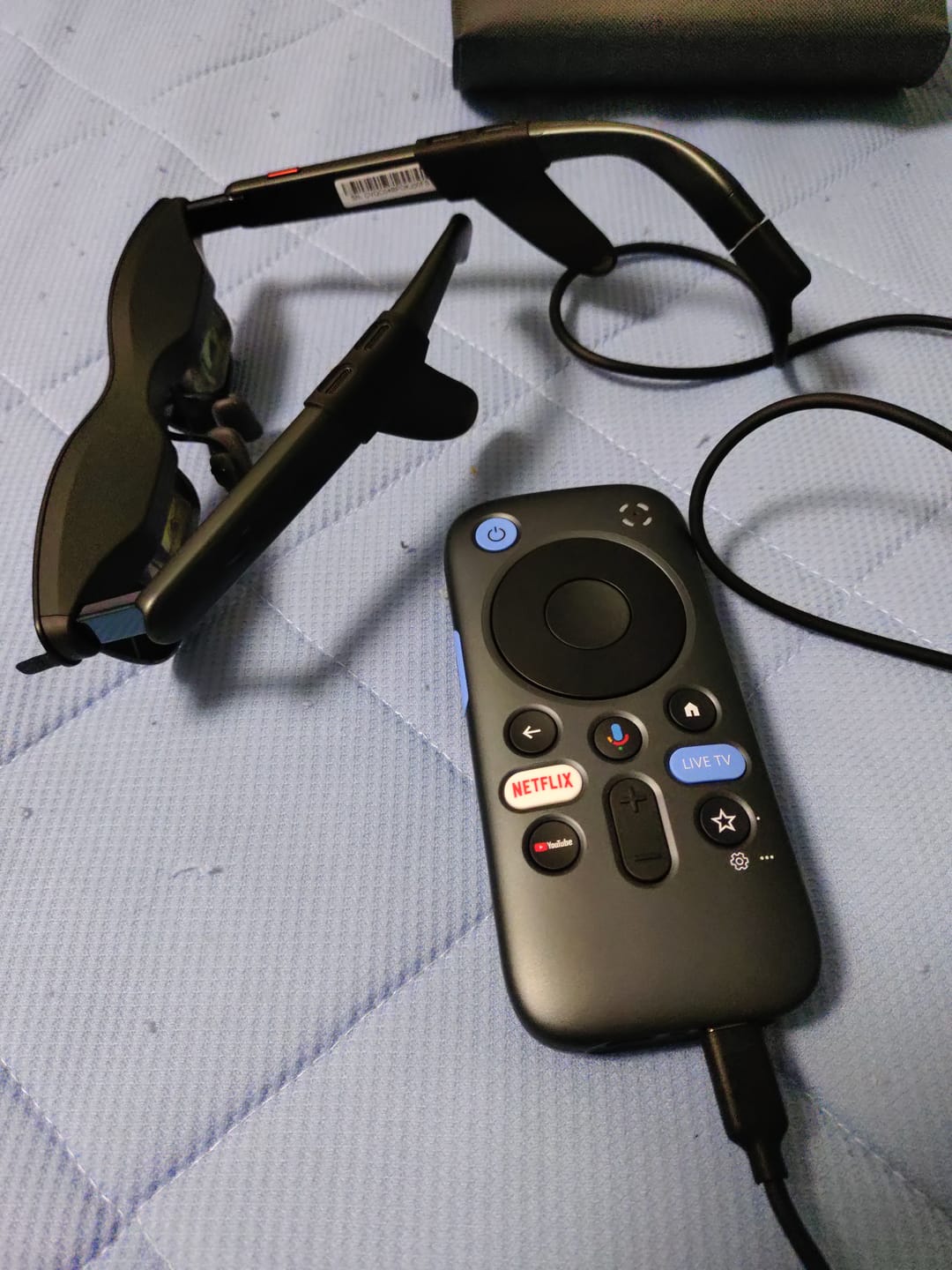 Customer photo review of RayNeo Pocket TV Pro