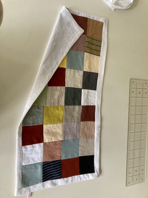 Customer photo review of Stoffmuster für Bettwäsche