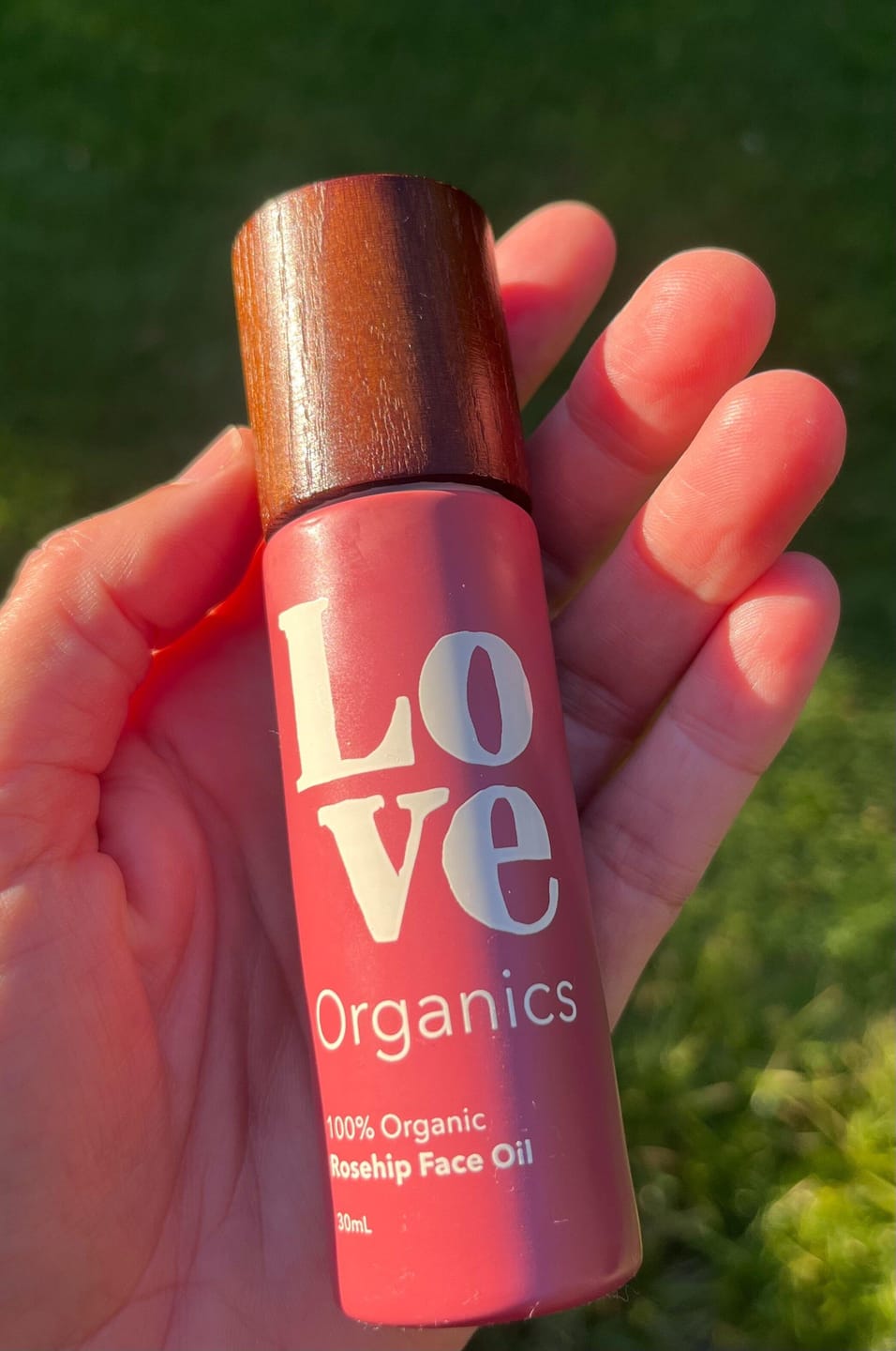 Customer photo review of Organic Cold-Pressed Lesotho Rosehip Face Oil